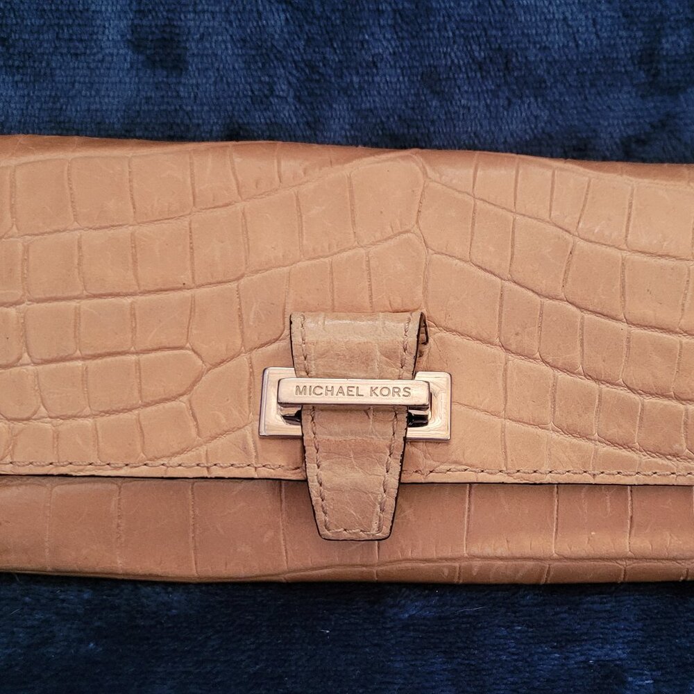 Michael Kors Croc Wallet